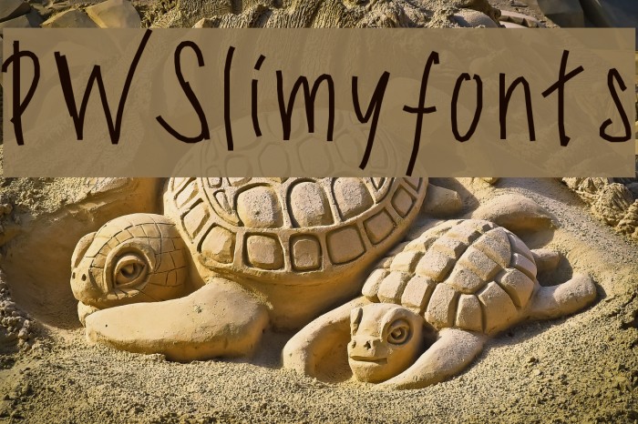 PWSlimyfonts Example 2