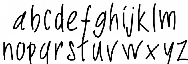 PWSlimyfonts Fuentes MINÚSCULAS