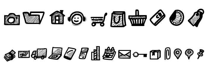 PWSmallIcons Font OTHER CHARS