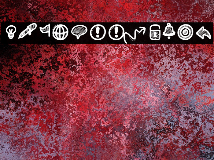 PWSmallIcons Font examples
