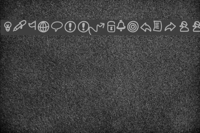 PWSmallIconsFree Font examples