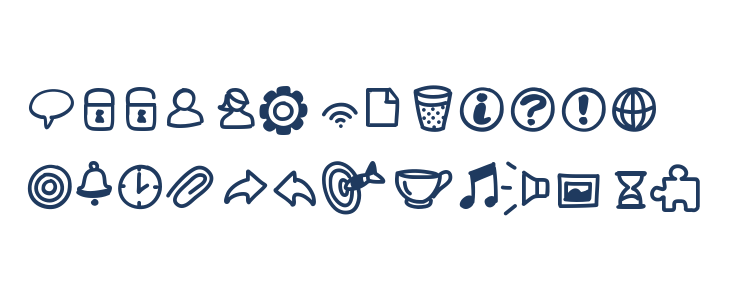 PWSmallIconsFree Lowercase