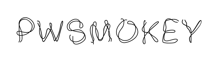 PWSmokey Font