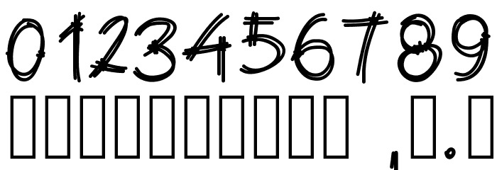 PWSurvival Font OTHER CHARS