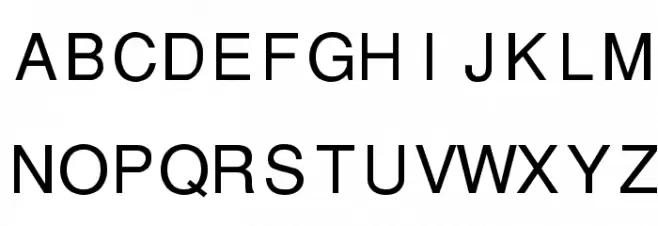 PWThaiMonospacedEG Schriftart Groß
