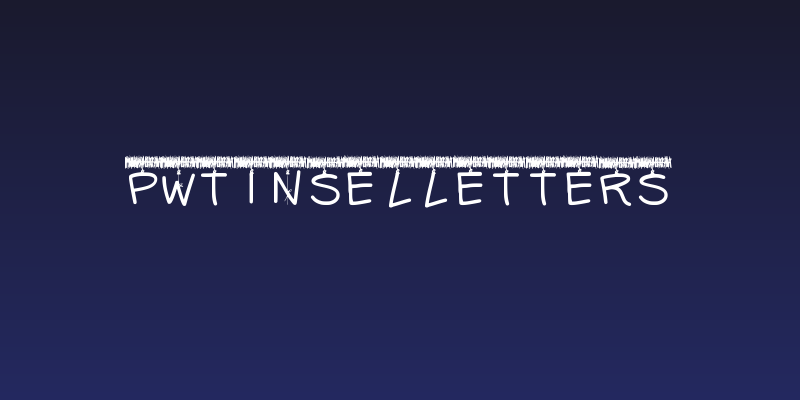 PWTinselLetters Social Header