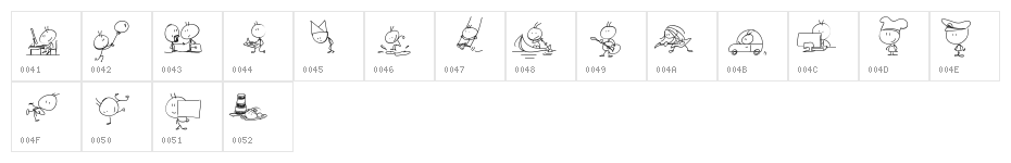 PWToonz Character Map