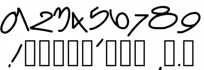 PWTornado Font OTHER CHARS