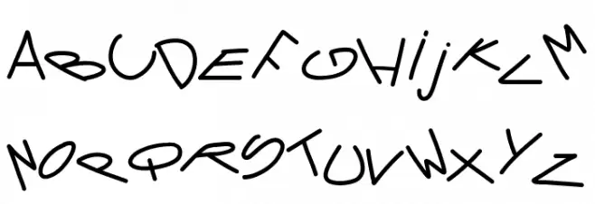PWTornado Schriftart Groß