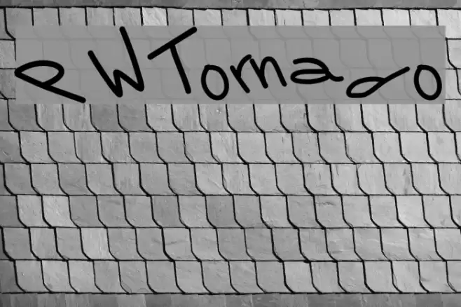 PWTornado Font examples