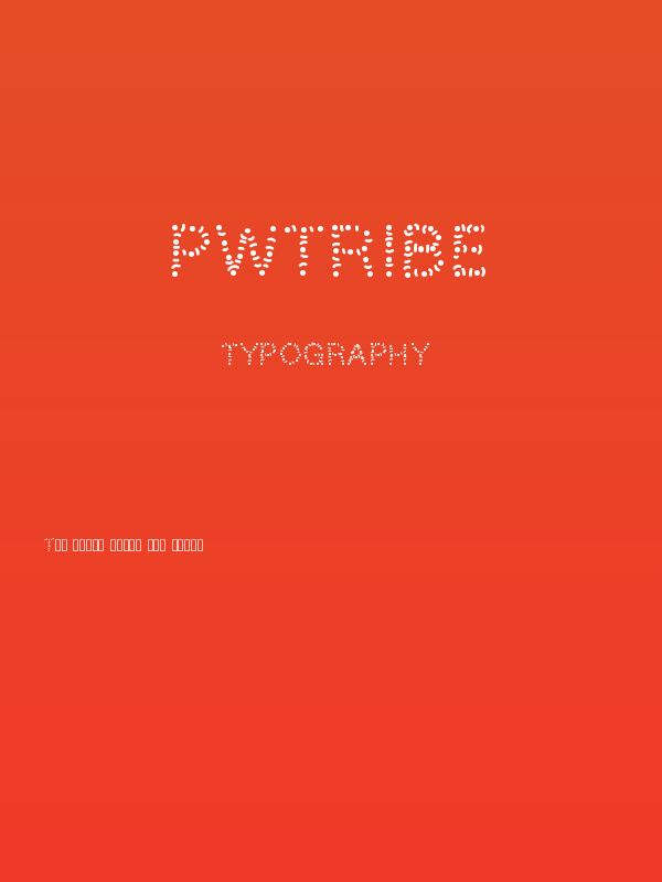 PWTribe Poster
