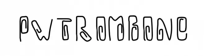 PWTrombone  Frei Schriftart Herunterladen