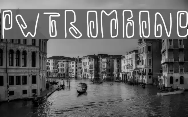 PWTrombone Font examples