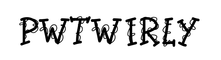 PWTwirly  Descarca Fonturi Gratis