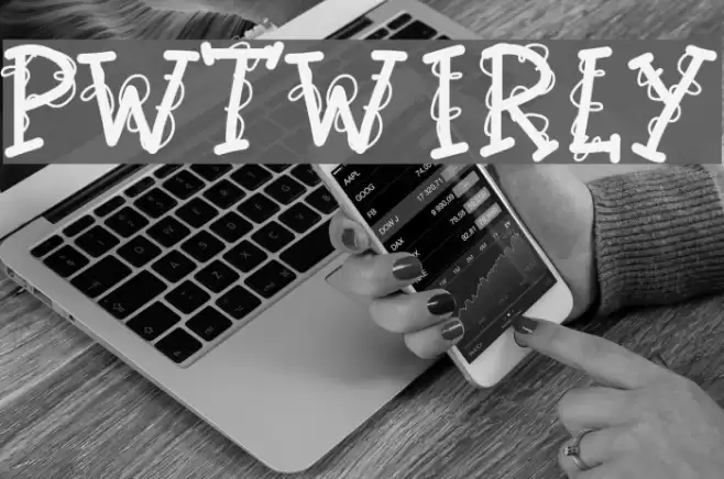 PWTwirly Font examples