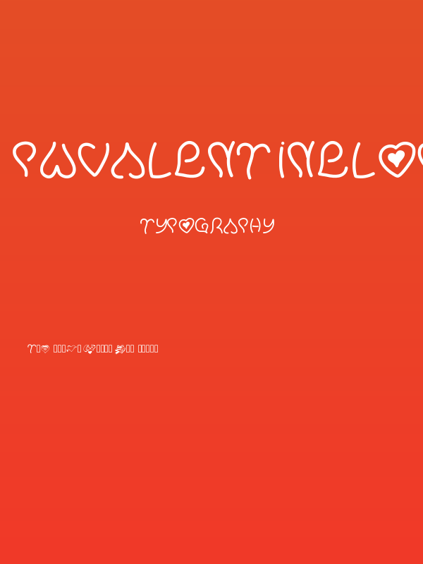 PWValentineLove Poster