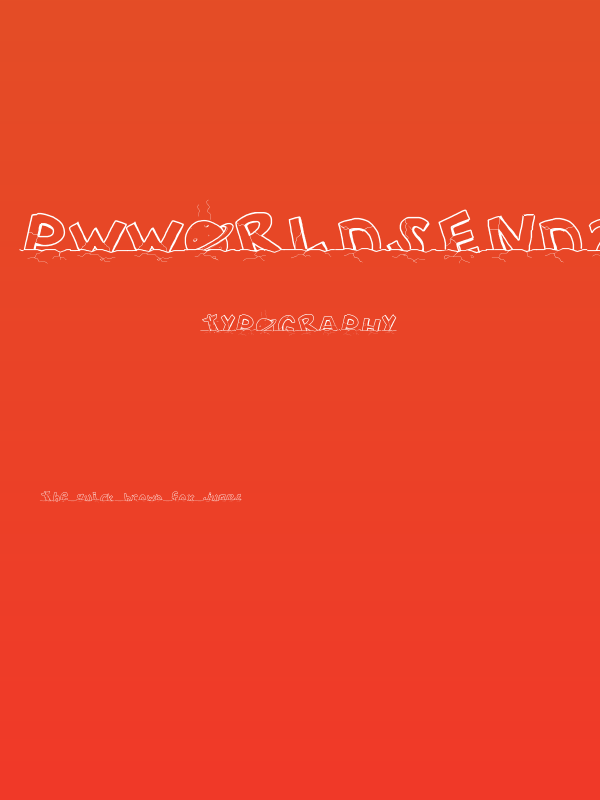 PWWORLDSEND2112 Poster