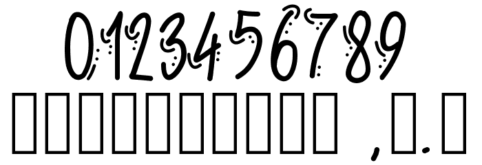 PWWhoops Font OTHER CHARS