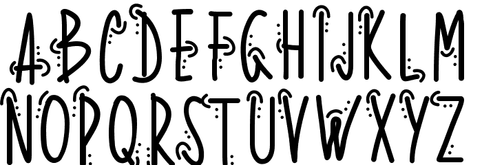 PWWhoops Font LOWERCASE