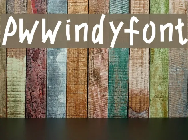 PWWindyfont Example 2