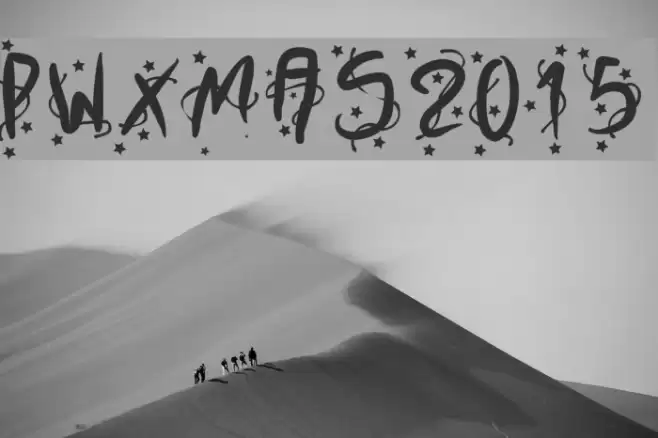 PWXmas2015 Font examples