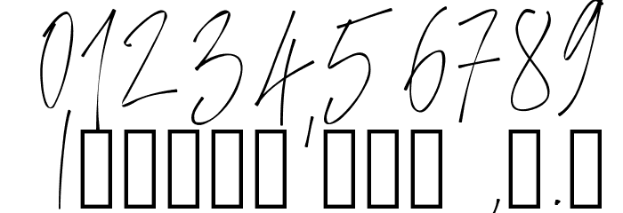PWXtraThin Font OTHER CHARS