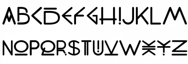 PW_Sans Regular Schriftart Groß