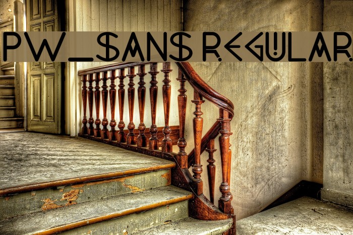 PW_Sans Regular Font examples