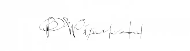 PWsignaturefont  Frei Schriftart Herunterladen