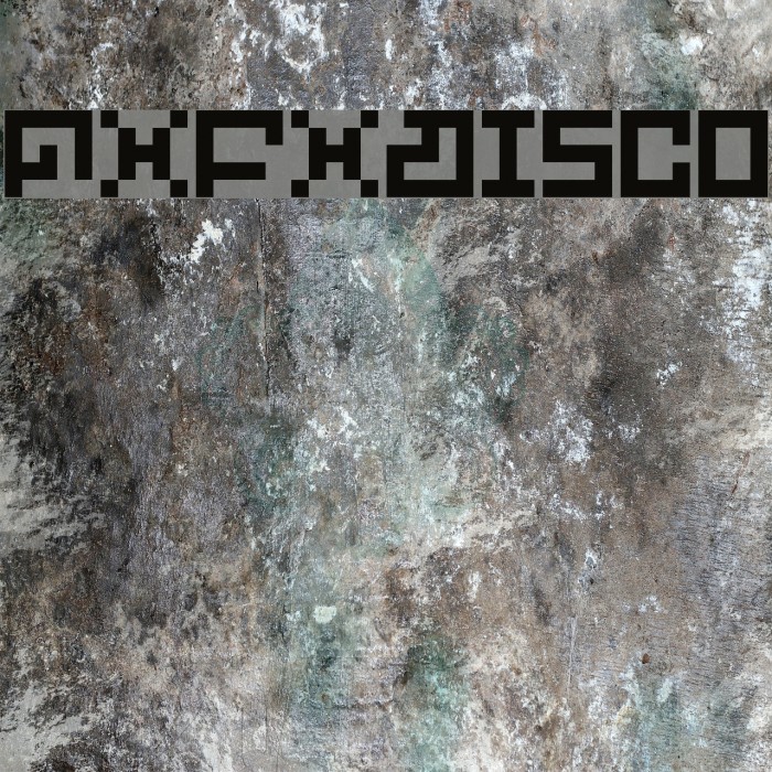 PXFXDisco Font examples