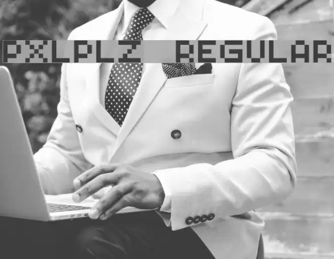 PXLPLZ Regular Font examples