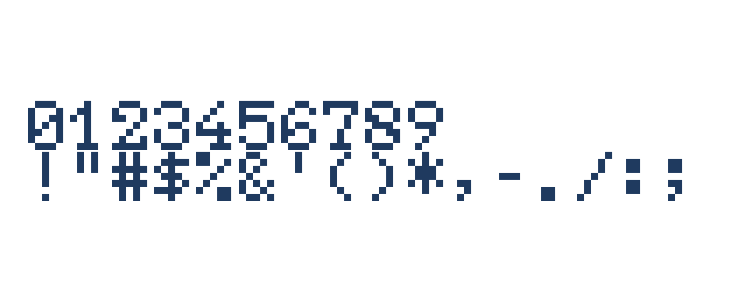 Pxl35DX Other Characters