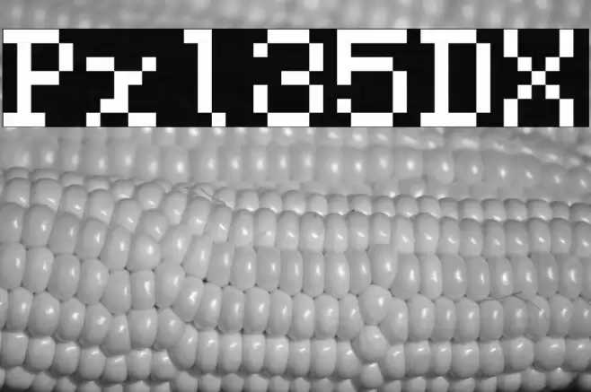 Pxl35DX Font examples