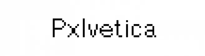 Pxlvetica  Скачать бесплатные шрифты
