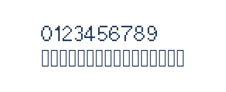 Pxlvetica Other Characters