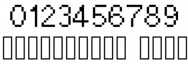 Pxlvetica Font OTHER CHARS