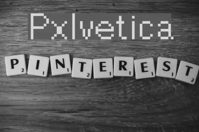 Pxlvetica Font examples