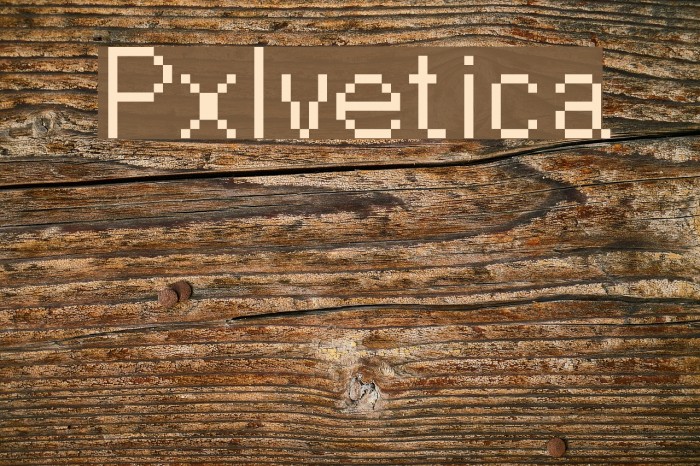 Pxlvetica Example 3