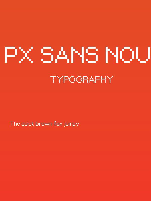 px sans nouveaux Poster