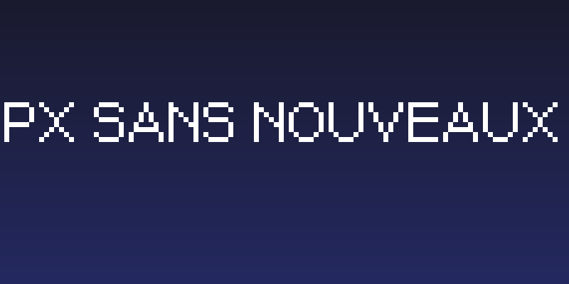 px sans nouveaux Social Header