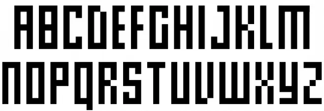 pxl Schriftart Groß