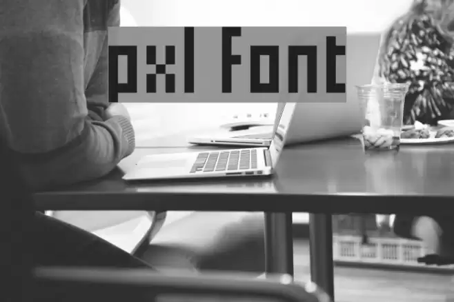 pxl Font examples
