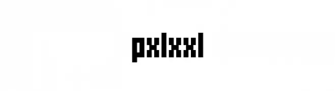 pxlxxl  フリーフォントのダウンロード