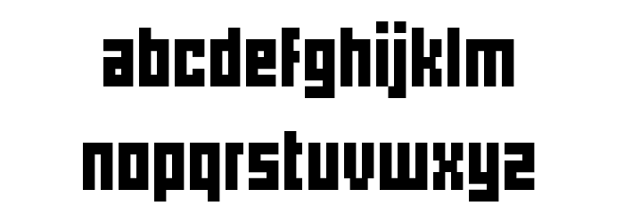 pxlxxl Font LOWERCASE