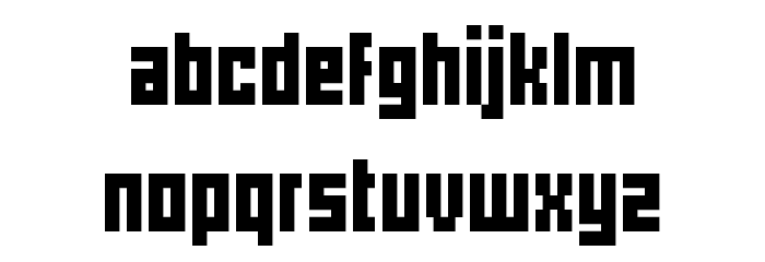 pxlxxl Font LOWERCASE