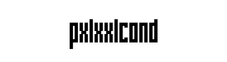 pxlxxlcond  Free Fonts Download