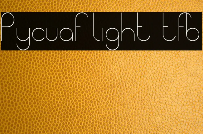 Pycuaf light tfb Example 1