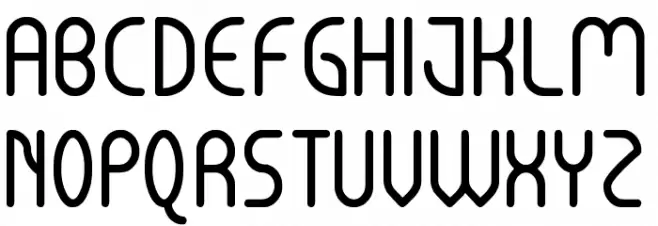 Pycuaf Fonte MAIÚSCULAS