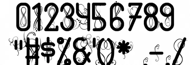 Pycuafodi Font OTHER CHARS