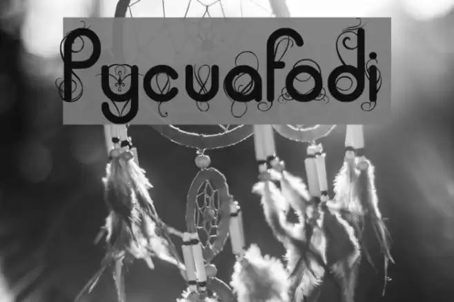Pycuafodi Font examples